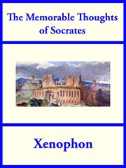 The memorable thoughts of Socrates cover image cdn