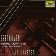Beethoven: string quartets, op. 18 nos. 4 & 5 cover image cdn