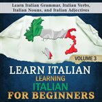 Learn italian: learning italian for beginners, 3 cover image cdn