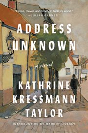 Address unknown : a novel cover image cdn
