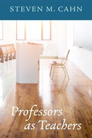 PROFESSORS AS TEACHERS cover image cdn
