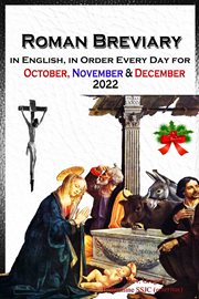 The roman breviary in english, in order, every day for october, november, december 2022 cover image cdn