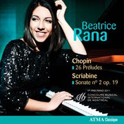 Chopin: 26 préludes - scriabine: sonate op. 19 no. 2 cover image cdn