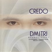 Credo [dmitri hvorostovsky – the philips recitals, vol. 7] cover image cdn