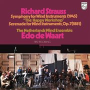R. strauss: symphony for wind instruments 'the happy workshop'; serenade for wind instruments cover image cdn