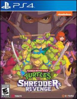 Teenage Mutant Ninja Turtles. Shredder's revenge [PS4] cover image cdn