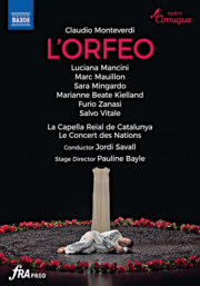 L'Orfeo favola in musica in five acts and a prologue (1607)  cover image cdn