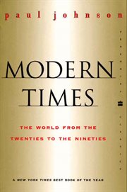 Modern times : the world from the twenties to the nineties cover image cdn