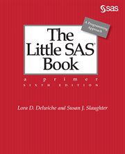 The little SAS book : a primer : a programming approach cover image cdn
