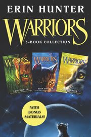 Warriors 3-book bundle with bonus material : into the wild, fire and ice, and forest of secrets cover image cdn