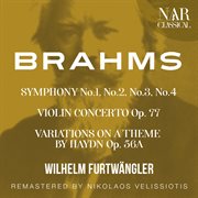 Brahms: symphony no.1, no.2, no.3, no.4, violin concerto,  variations on a theme by haydn cover image cdn