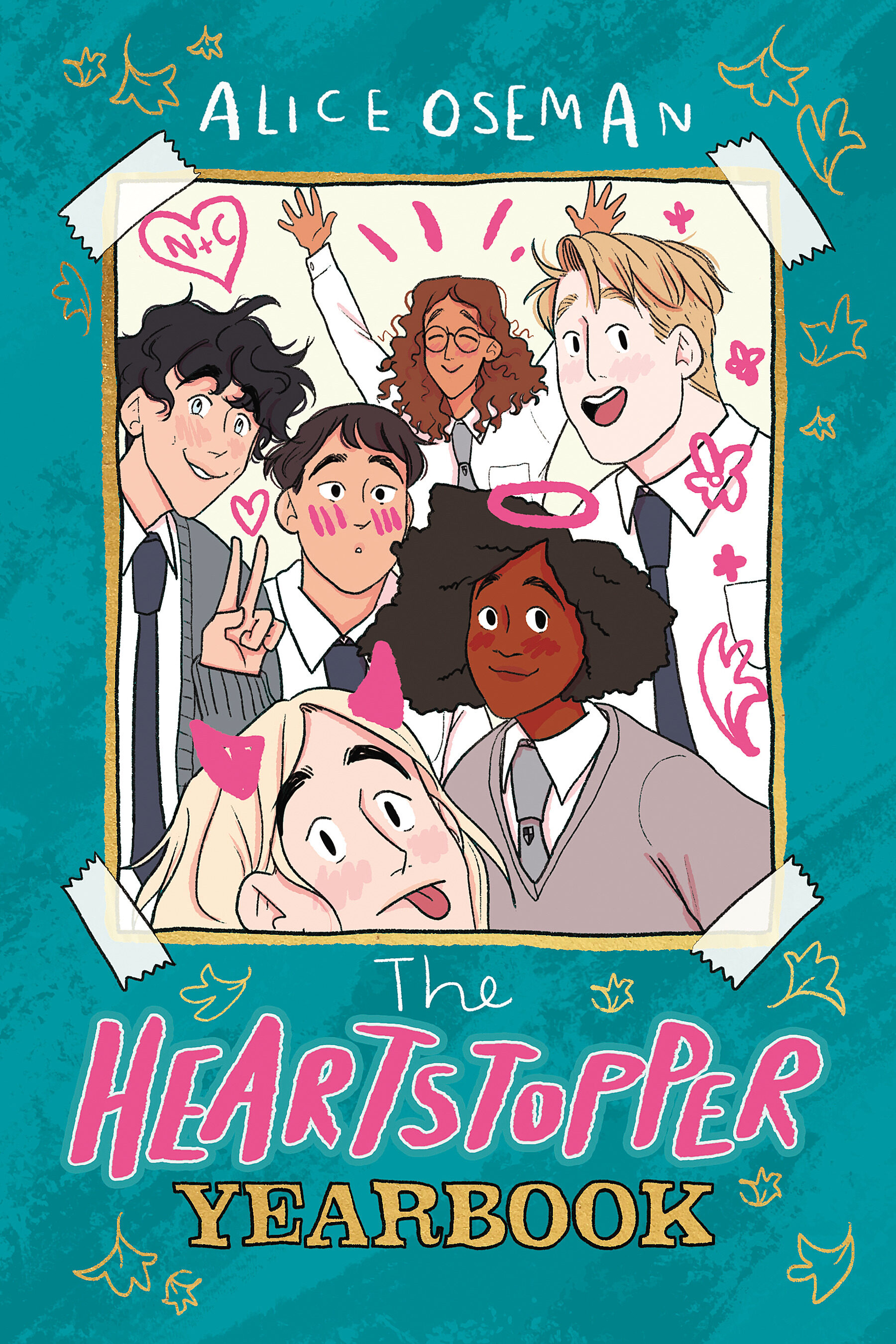 The Heartstopper Yearbook cover image cdn