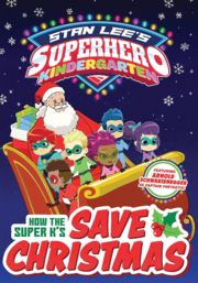 Superhero kindergarten. How the Super K's save Christmas cover image cdn
