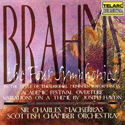 Brahms: the four symphonies, academic festival overture & variations on a theme by joseph haydn : Academic festival overture ; Variations on a theme cover image cdn