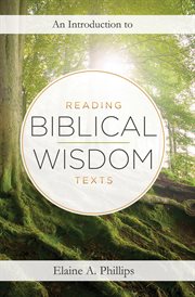 An introduction to reading biblical wisdom texts cover image cdn