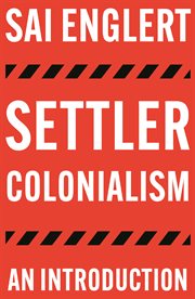 Settler colonialism : an introduction cover image cdn