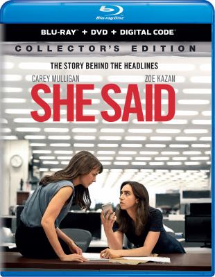 She said [Blu-ray + DVD combo] cover image cdn