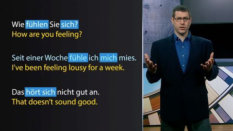 Learning German: A Journey through Language and Culture. Episode 19, Reflexive Verbs and Pronouns cover image cdn