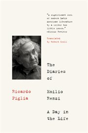 DIARIES OF EMILIO RENZI : a day in the life cover image cdn