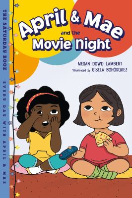 April & Mae and the movie night : the Saturday book  cover image cdn
