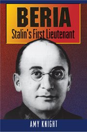 Beria : Stalin's First Lieutenant cover image cdn