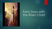 Forty days with the risen christ cover image cdn
