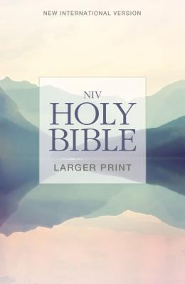 NIV Holy Bible : larger print cover image cdn