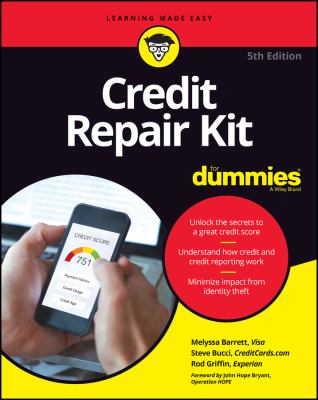 Credit repair kit for dummies cover image cdn