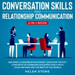 Conversation skills and relationship communication 2-in-1 book become a conversation expert. disc cover image cdn
