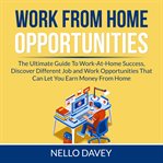 Work from home opportunities: the ultimate guide to work-at-home success, discover different job cover image cdn