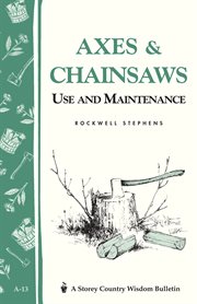 Axes & chainsaws : use & maintenance cover image cdn