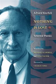 Nothing is lost : selected poems cover image cdn