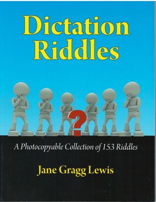 Dictation riddles : a photocopyable collection of 153 riddles  cover image cdn