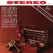Brahms: violin concerto [joseph szigeti – the mercury masters, vol. 2] : Violin Concerto [Joseph Szigeti – The Mercury Masters, Vol. 2] cover image cdn