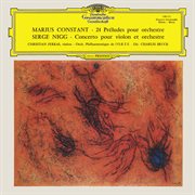 Nigg: violin concerto no. 1; constant: 24 preludes [christian ferras edition, vol. 14] : Violin Concerto No. 1; Constant cover image cdn
