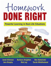 Homework Done Right : Powerful Learning in Real-Life Situations cover image cdn