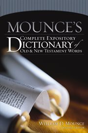 Mounce's complete expository dictionary of old and new testament words cover image cdn