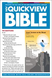 New International Version QuickView Bible : visual snapshots of God's word cover image cdn