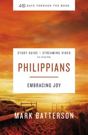 Philippians : embracing joy. six-session study guide cover image cdn