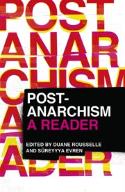 Post-anarchism : a reader cover image cdn