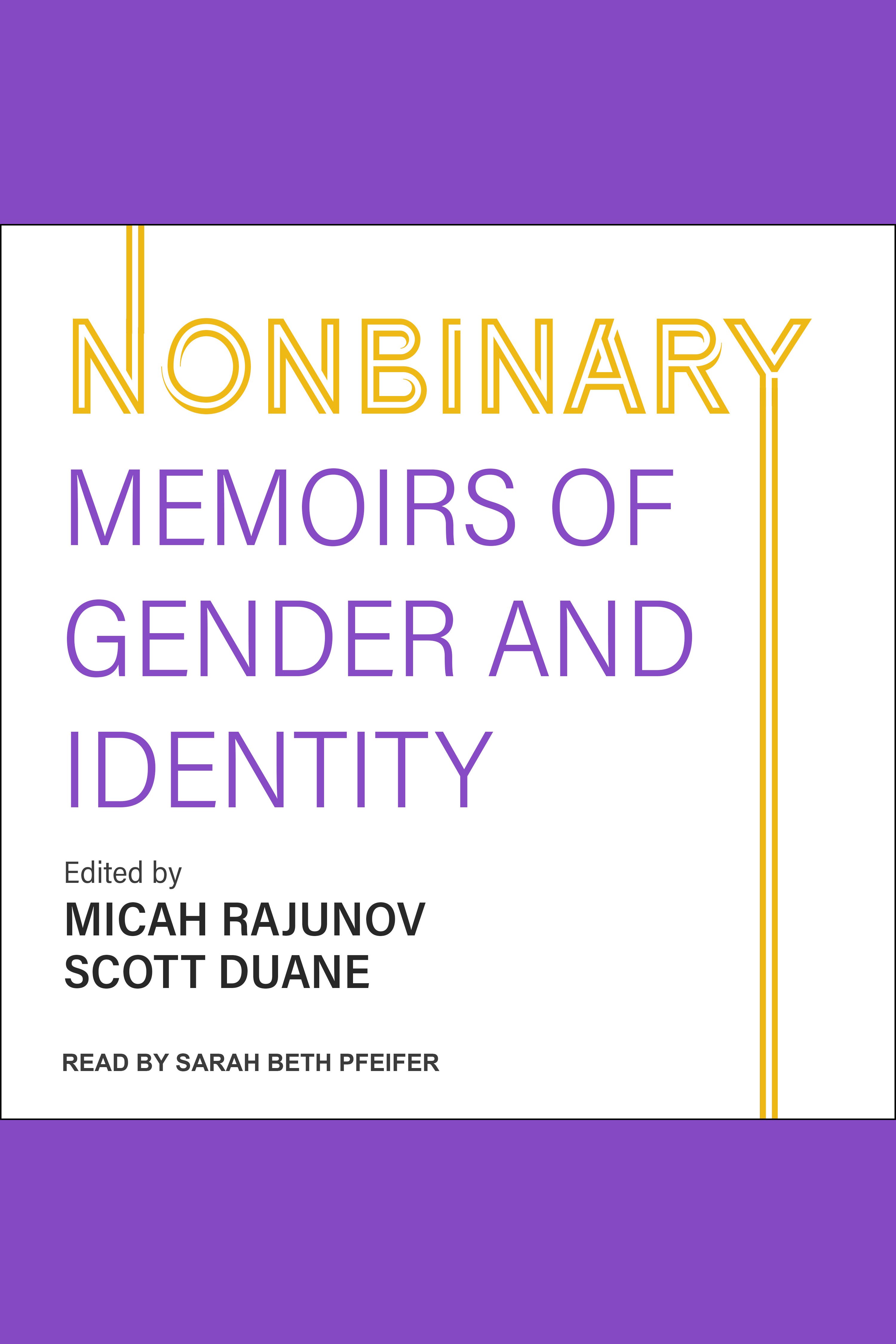 Nonbinary Memoirs of Gender and Identity cover image cdn