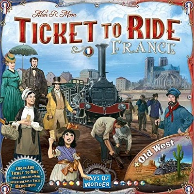 Ticket to ride: France and Old West expansion cover image cdn