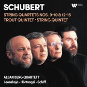 Schubert: string quartets nos. 9, 10, 12, 13 "rosamunde", 14 "death and the maiden" & 15, tro... : String Quartets Nos. 9, 10, 12, 13 "Rosamunde", 14 "Death and the Maiden" & 15, Tro... cover image cdn