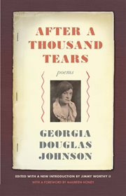 After a thousand tears : poems cover image cdn