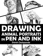 Drawing animal portraits in pen and ink cover image cdn