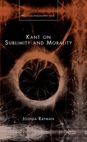 Kant on sublimity and morality. cover image cdn