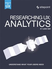 Researching UX : analytics cover image cdn