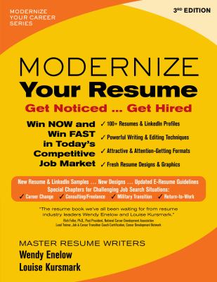 Modernize your resume : get noticed ... get hired  cover image cdn
