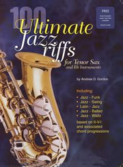 100 ultimate jazz riffs for tenor sax and bb instruments cover image cdn