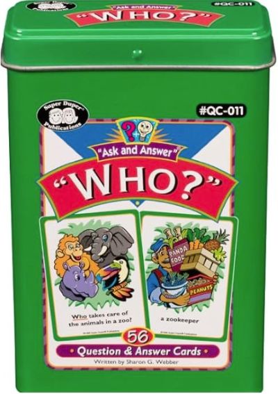 Who? Question and Answer Cards cover image cdn